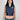 Denim puffer vest