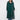 Incredible full length green velour coat