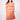 Orange and baby pink striped maxi dress