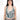 Harley davidson reworked blue and white halter neck top