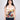 Christian Audiger white tank top with sheer back