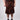 Leopard print pleated maxi skirt
