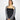 Silver sequin long sleeve mesh tie around top