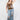Crystaluxe denim heart cut out jeans