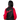 Black & red Nike windbreaker