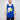 Blue rockstar singlet