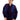Blue and red panelled cardigan
