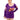 Purple Ed hardy long sleeve mini dress